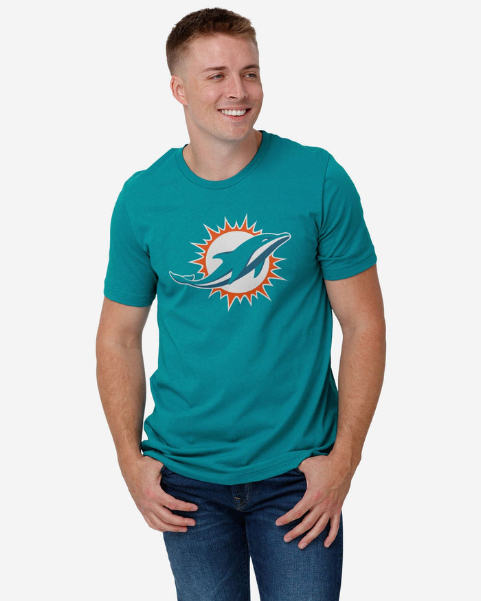 Miami Dolphins Primary Logo T-Shirt FOCO - FOCO.com