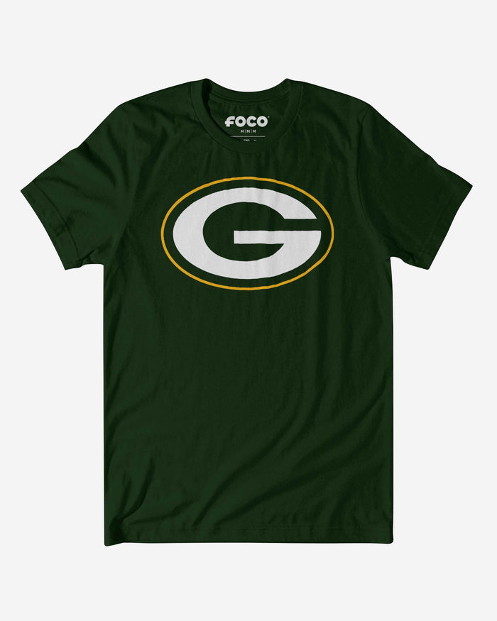 Green Bay Packers Primary Logo T-Shirt FOCO Forest S - FOCO.com