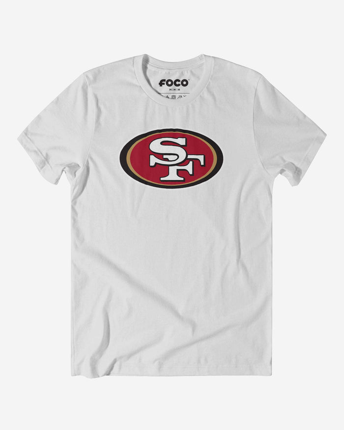 San Francisco 49ers Primary Logo T-Shirt FOCO White S - FOCO.com
