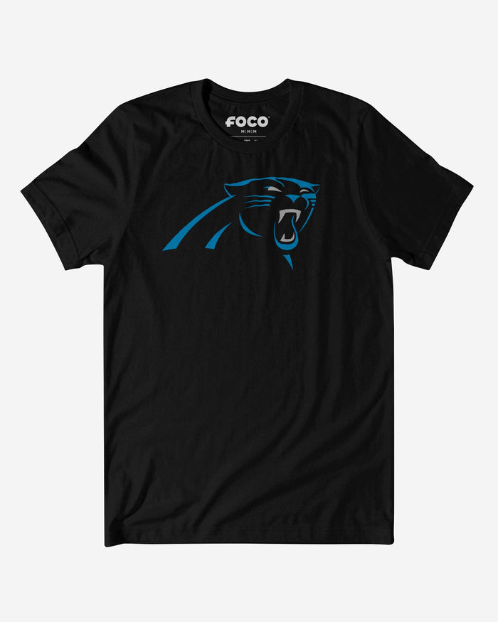 Carolina Panthers Primary Logo T-Shirt FOCO Black S - FOCO.com