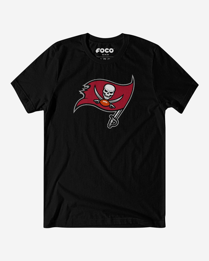 Tampa Bay Buccaneers Primary Logo T-Shirt FOCO Black S - FOCO.com