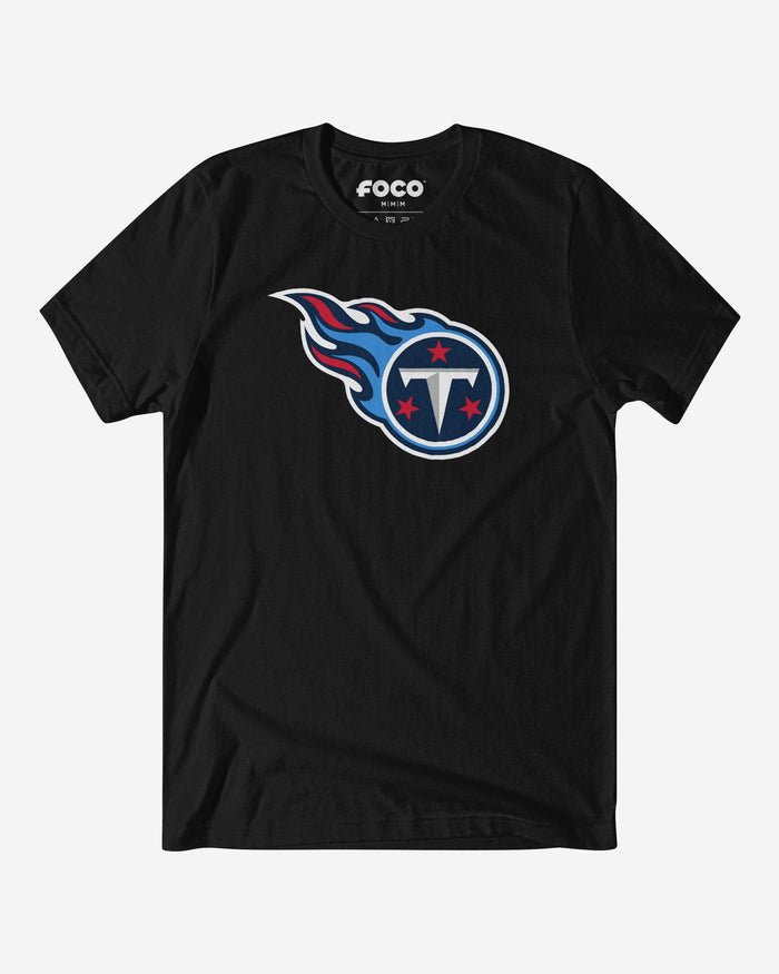 Tennessee Titans Primary Logo T-Shirt FOCO Black S - FOCO.com