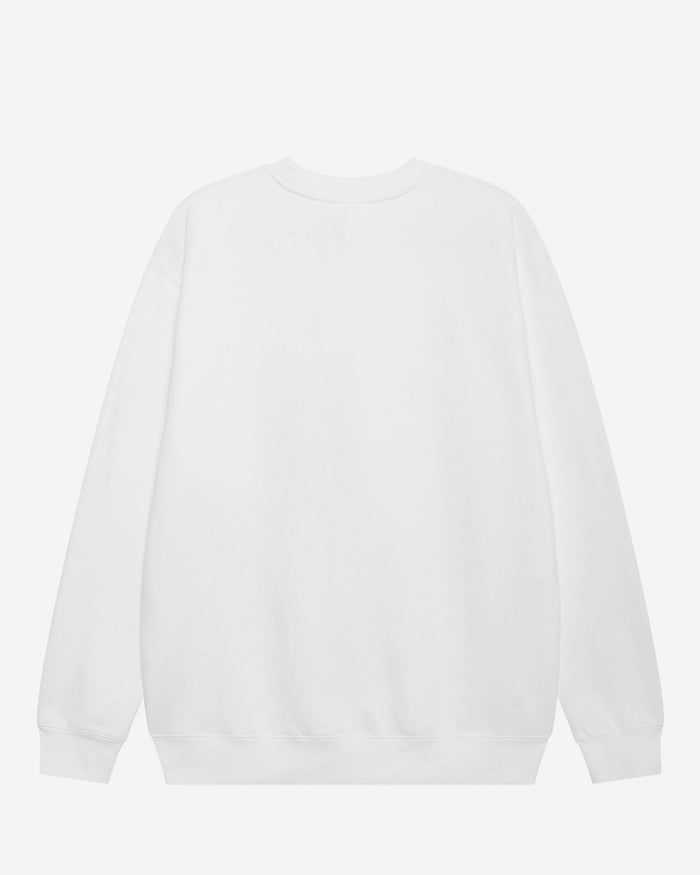 Utah Mammoth Primary Logo Crew Neck Sweatshirt FOCO Athletic Heather S - FOCO.com