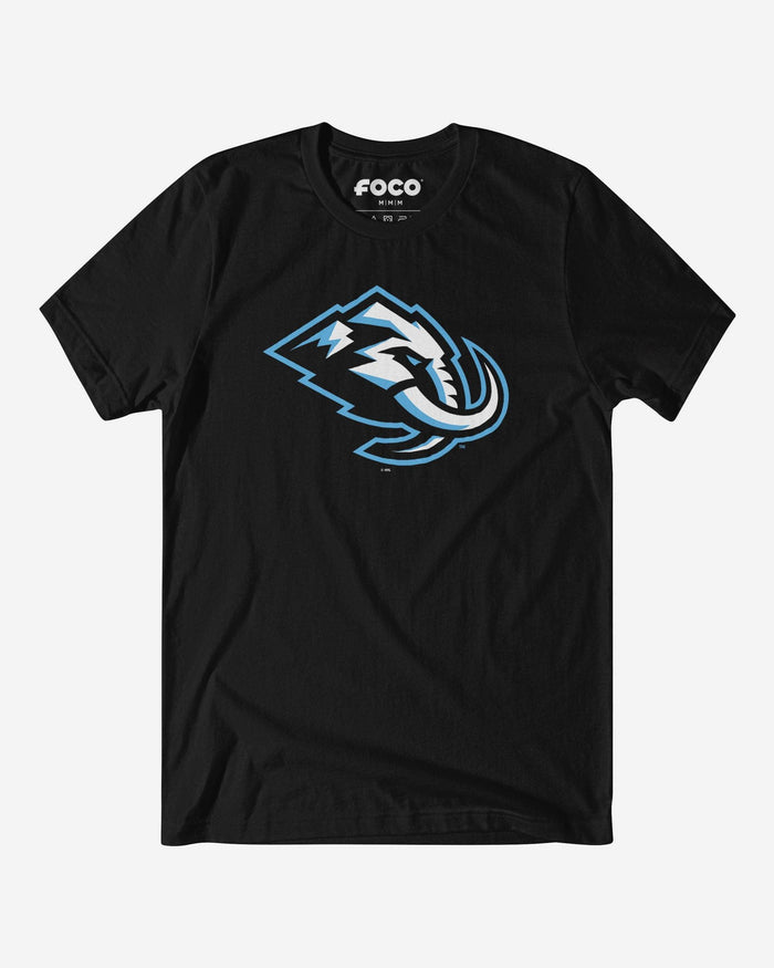 Utah Mammoth Primary Logo T-Shirt FOCO Black S - FOCO.com
