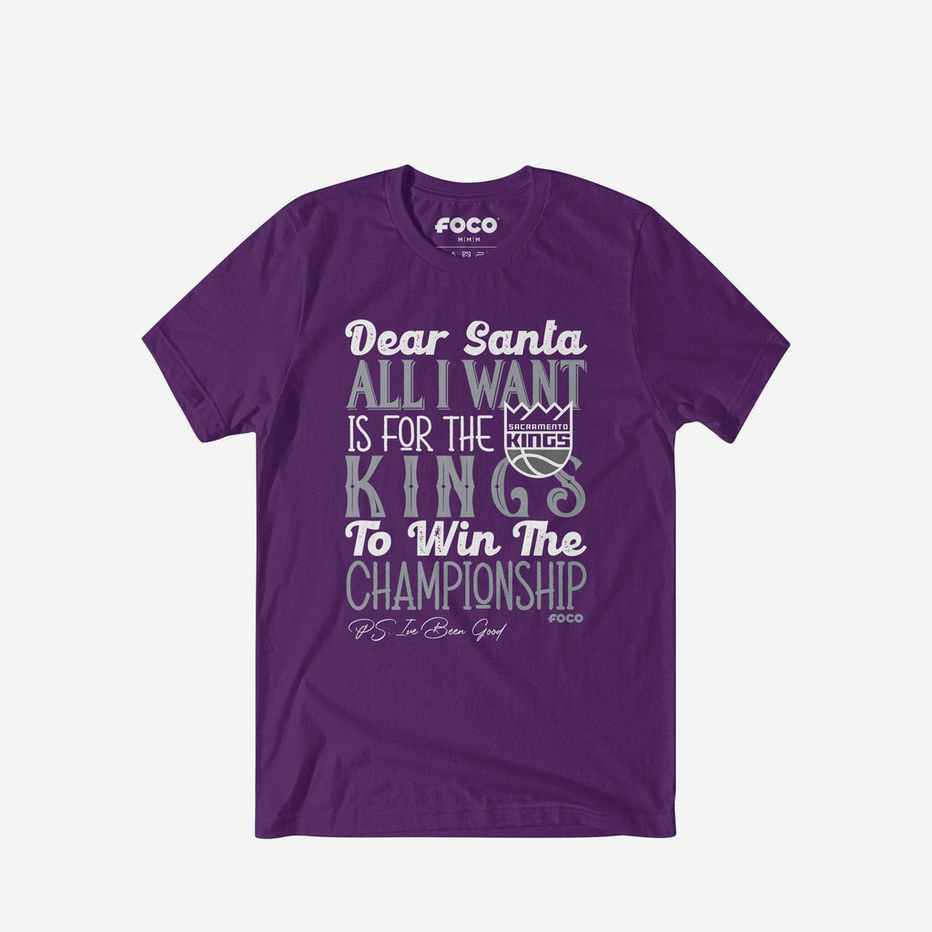 Sacramento Kings All I Want T-Shirt FOCO S - FOCO.com