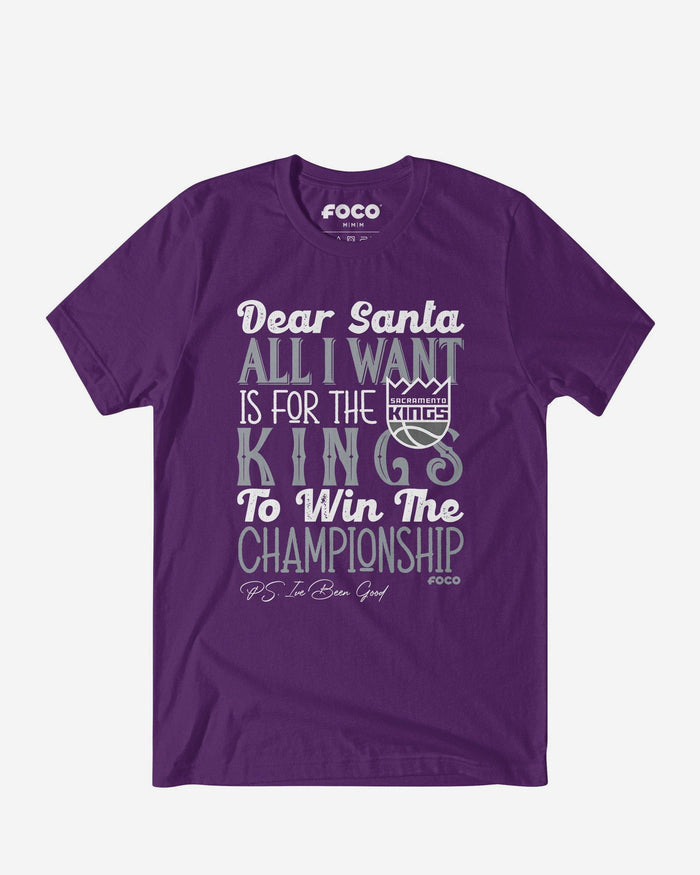 Sacramento Kings All I Want T-Shirt FOCO S - FOCO.com