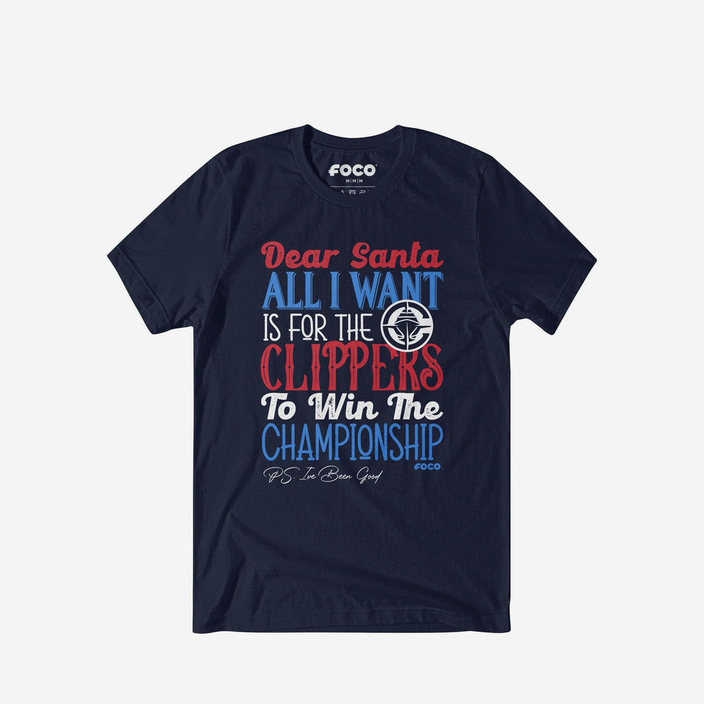 Los Angeles Clippers All I Want T-Shirt FOCO S - FOCO.com