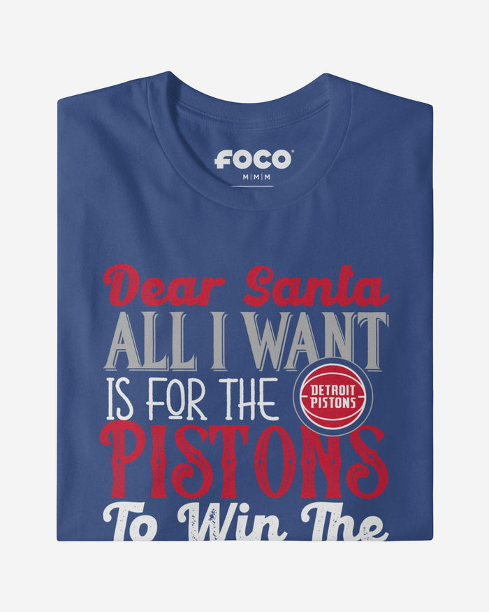 Detroit Pistons All I Want T-Shirt FOCO S - FOCO.com
