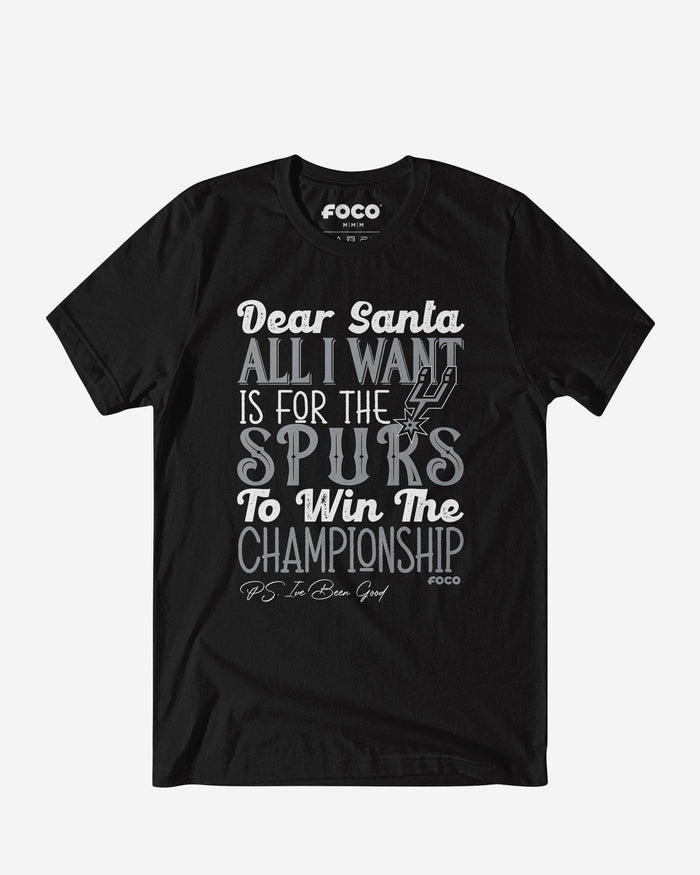 San Antonio Spurs All I Want T-Shirt FOCO S - FOCO.com