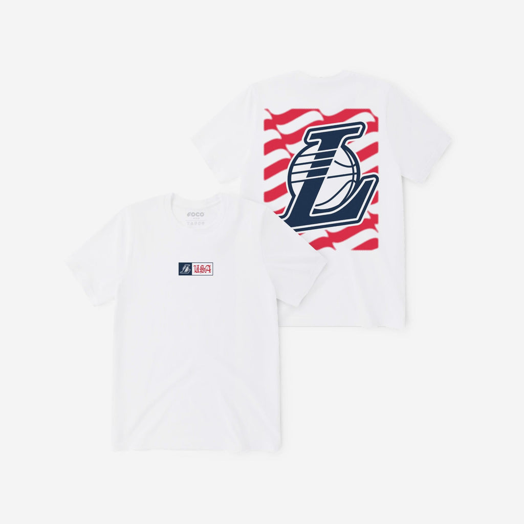 Los Angeles Lakers American Heritage T-Shirt FOCO S - FOCO.com