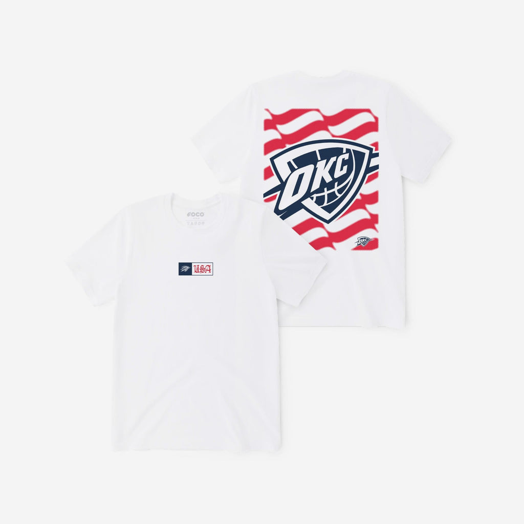 Oklahoma City Thunder American Heritage T-Shirt FOCO S - FOCO.com