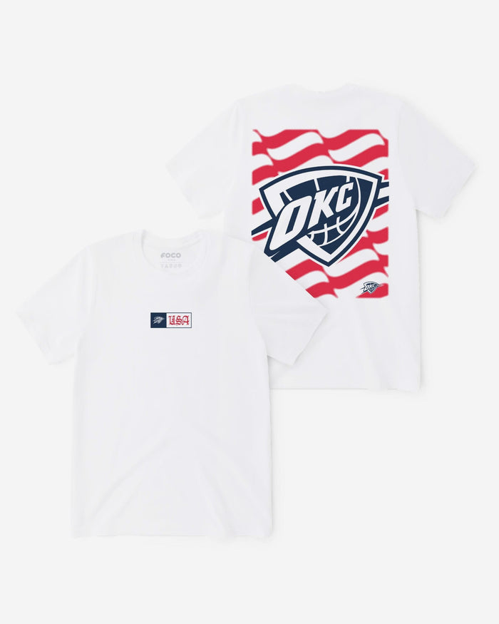 Oklahoma City Thunder American Heritage T-Shirt FOCO S - FOCO.com