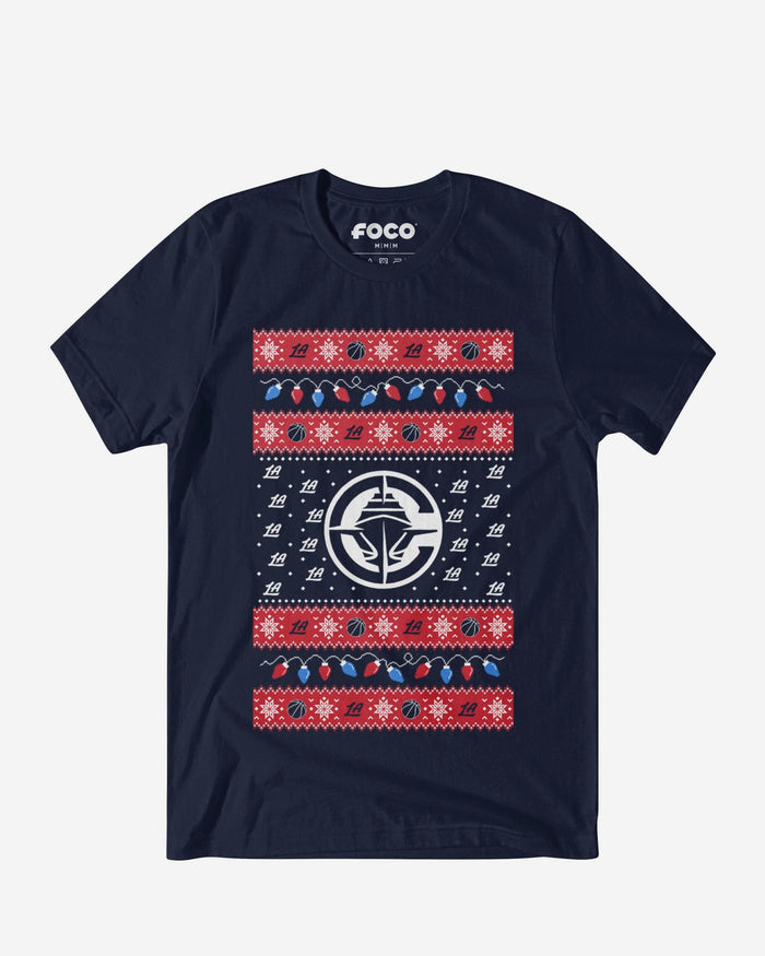 Los Angeles Clippers Holiday Lights Sweater T-Shirt FOCO S - FOCO.com