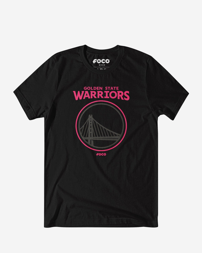 Golden State Warriors Highlight Reel T-Shirt FOCO Black/Neon Pink S - FOCO.com