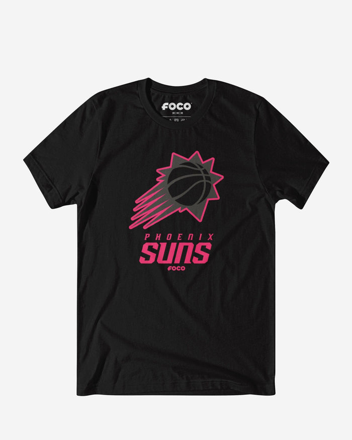 Phoenix Suns Highlight Reel T-Shirt FOCO Black/Neon Pink S - FOCO.com