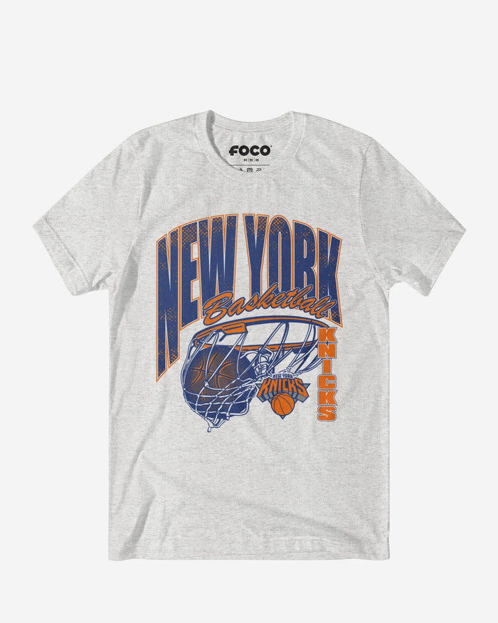 New York Knicks Script Swish T-Shirt FOCO S - FOCO.com