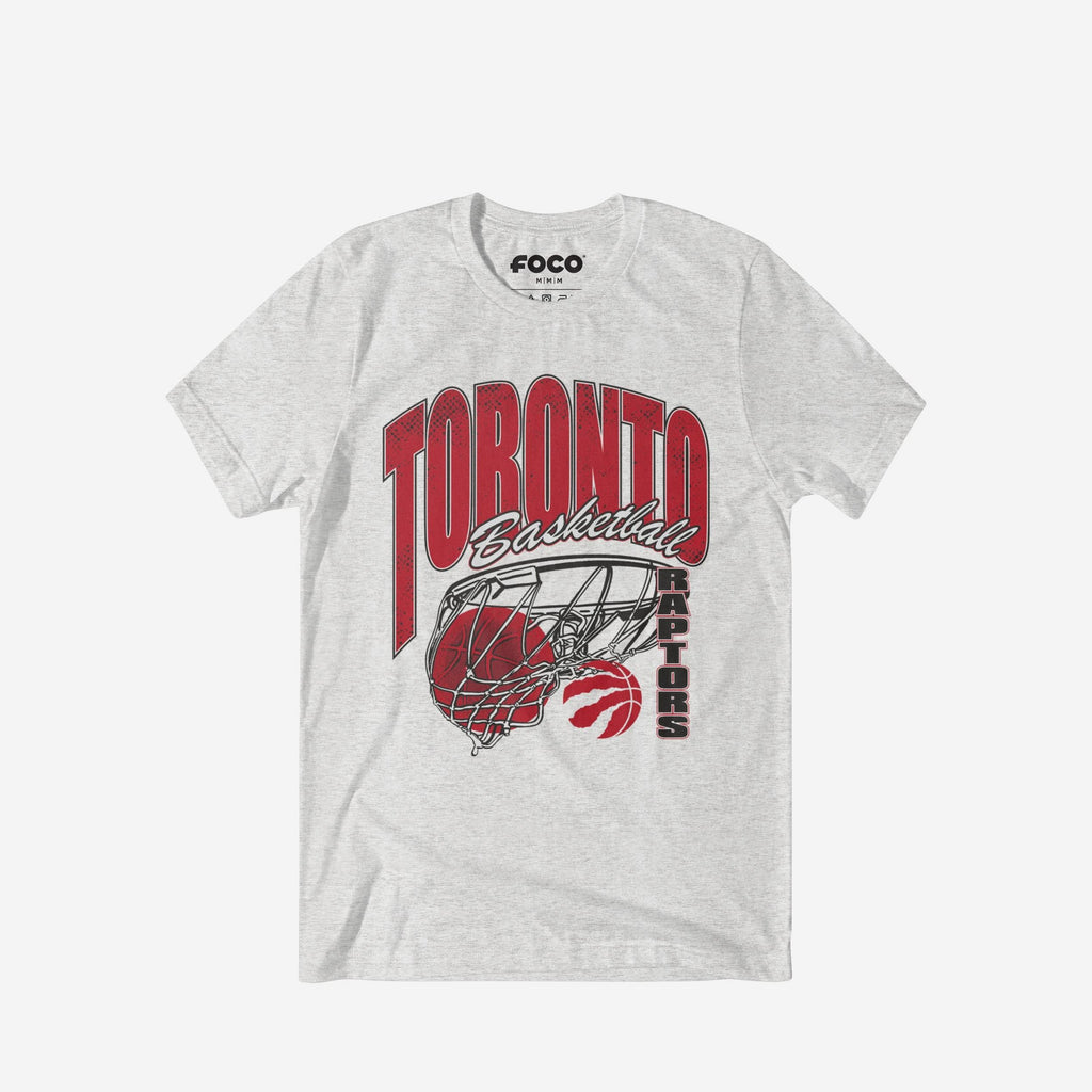 Toronto Raptors Script Swish T-Shirt FOCO