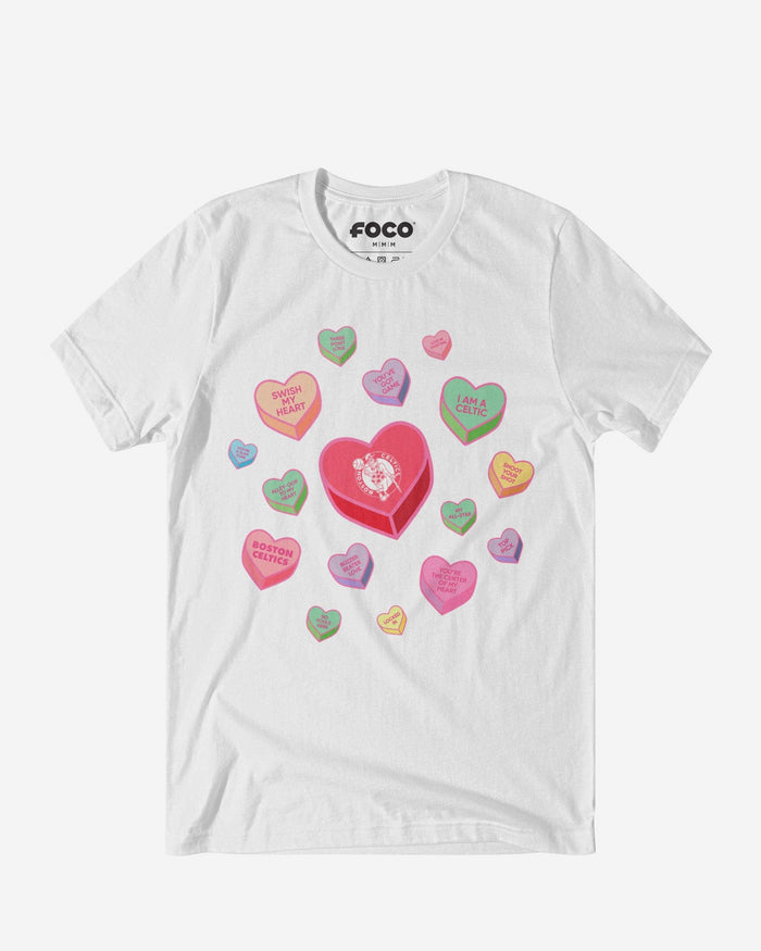 Boston Celtics Sweet Talk T-Shirt FOCO S - FOCO.com