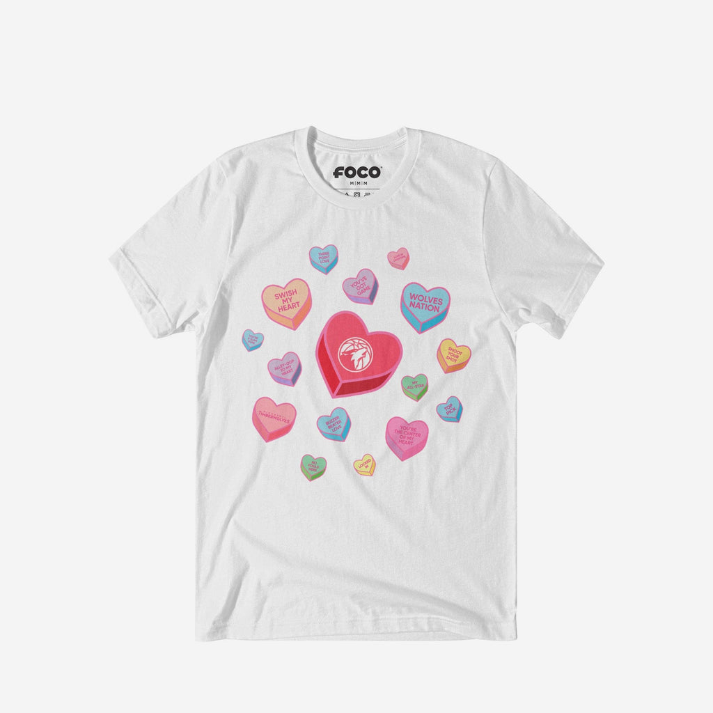 Minnesota Timberwolves Sweet Talk T-Shirt FOCO S - FOCO.com