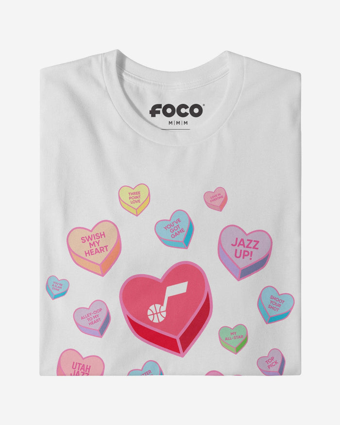 Utah Jazz Sweet Talk T-Shirt FOCO S - FOCO.com