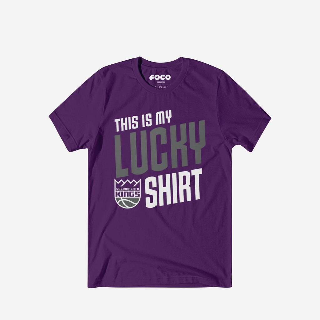 Sacramento Kings This Is My Lucky T-Shirt FOCO S - FOCO.com