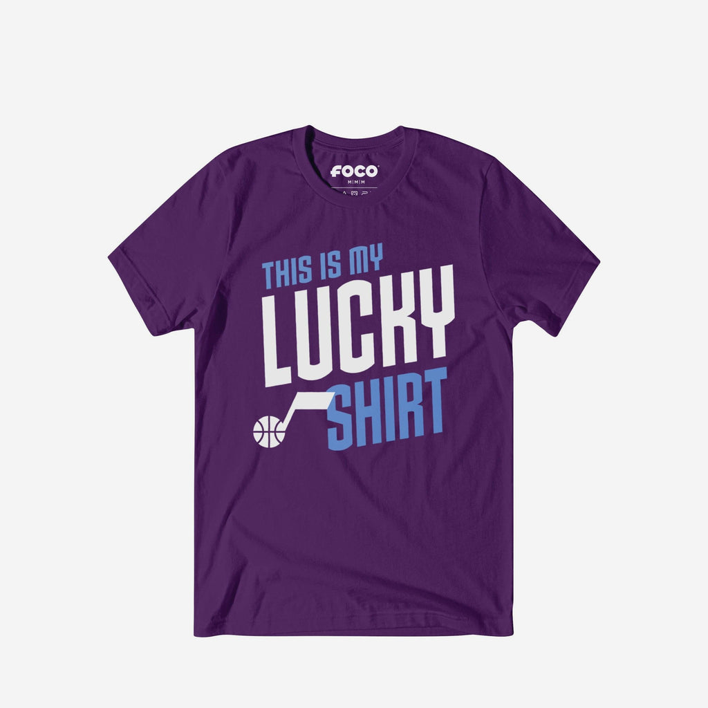 Utah Jazz This Is My Lucky T-Shirt FOCO S - FOCO.com