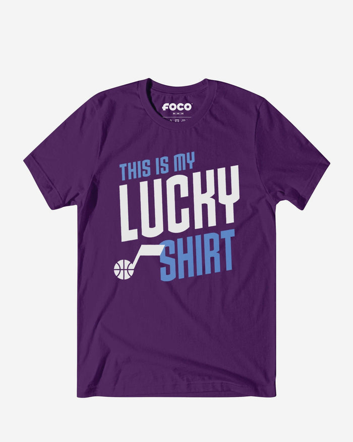 Utah Jazz This Is My Lucky T-Shirt FOCO S - FOCO.com