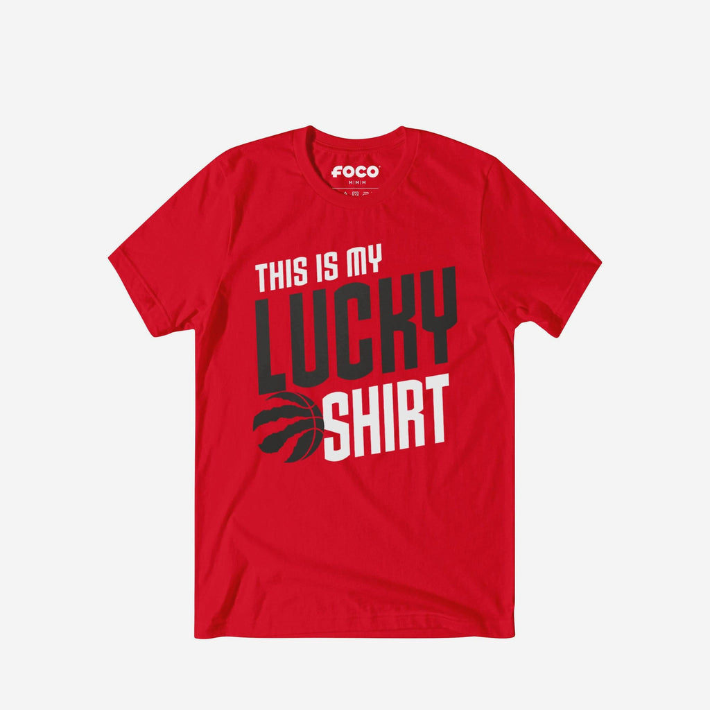 Toronto Raptors This Is My Lucky T-Shirt FOCO S - FOCO.com