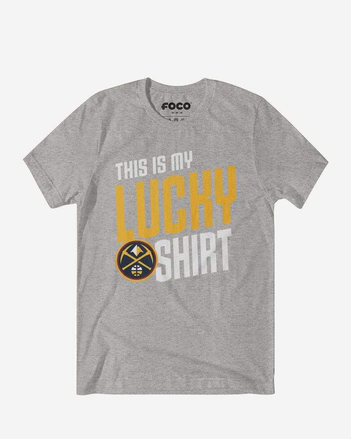 Denver Nuggets This Is My Lucky T-Shirt FOCO S - FOCO.com