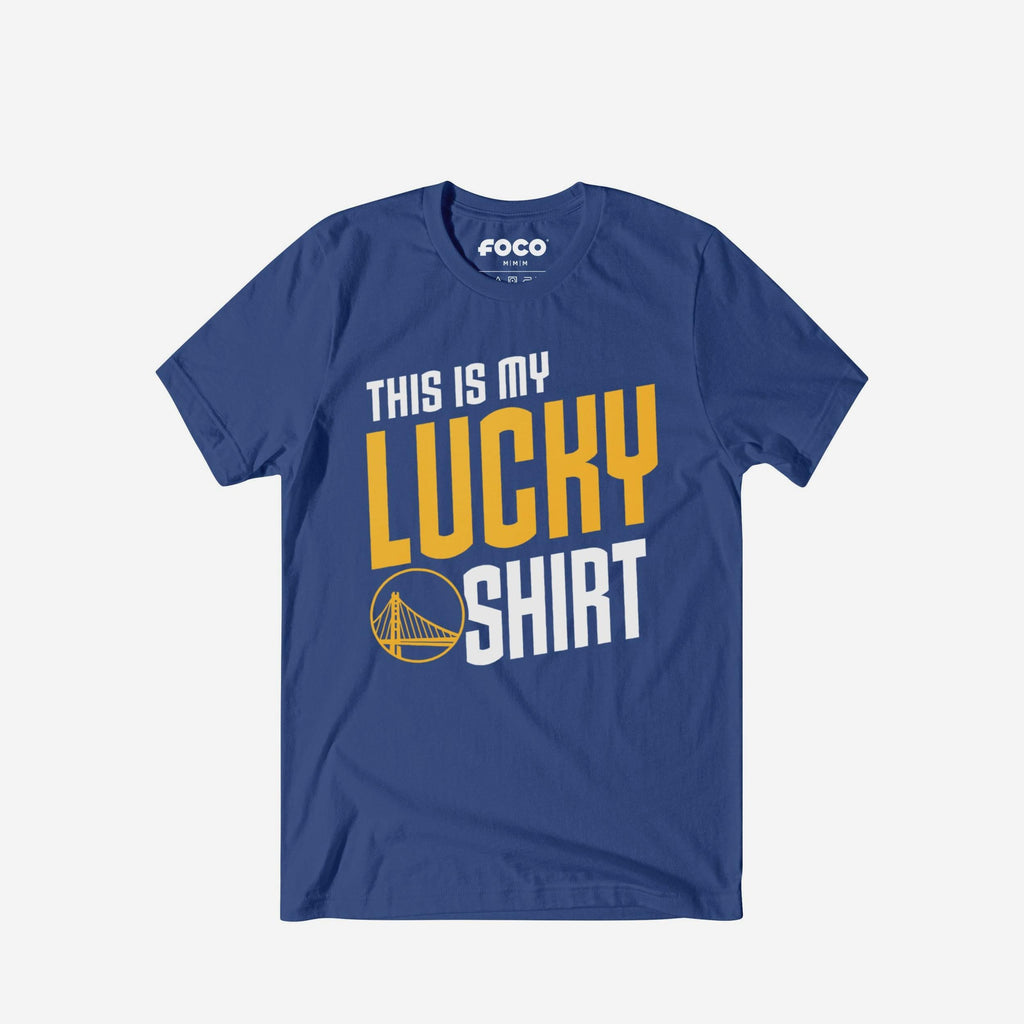 Golden State Warriors This Is My Lucky T-Shirt FOCO S - FOCO.com