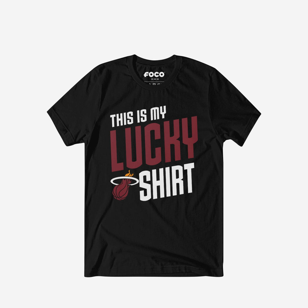 Miami Heat This Is My Lucky T-Shirt FOCO S - FOCO.com