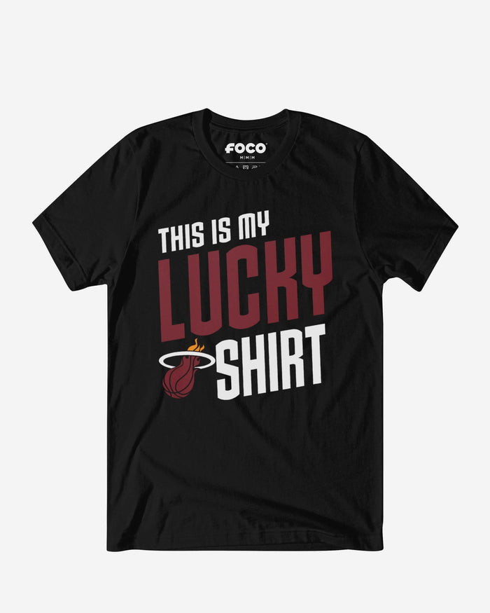 Miami Heat This Is My Lucky T-Shirt FOCO S - FOCO.com