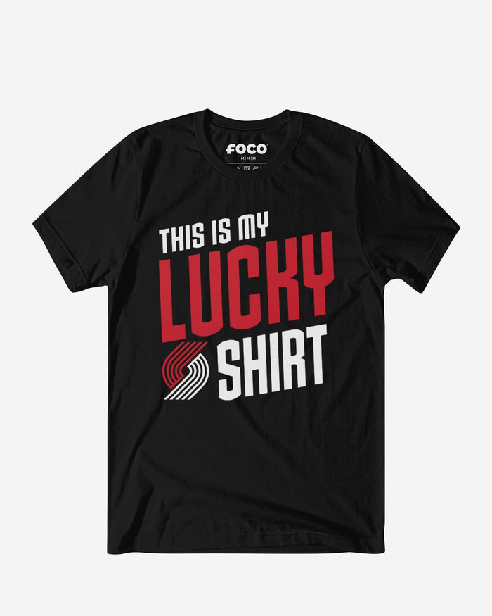 Portland Trail Blazers This Is My Lucky T-Shirt FOCO S - FOCO.com