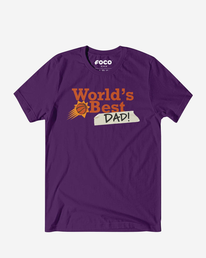 Phoenix Suns World's Best Dad T-Shirt FOCO S - FOCO.com