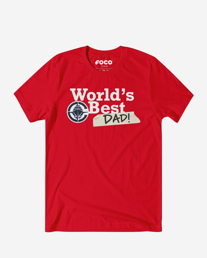 Los Angeles Clippers World's Best Dad T-Shirt FOCO S - FOCO.com