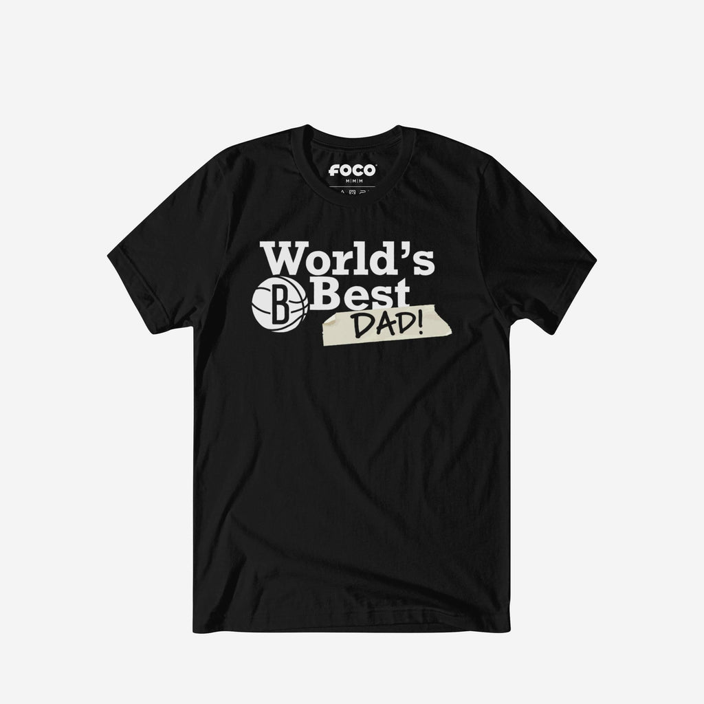 Brooklyn Nets World's Best Dad T-Shirt