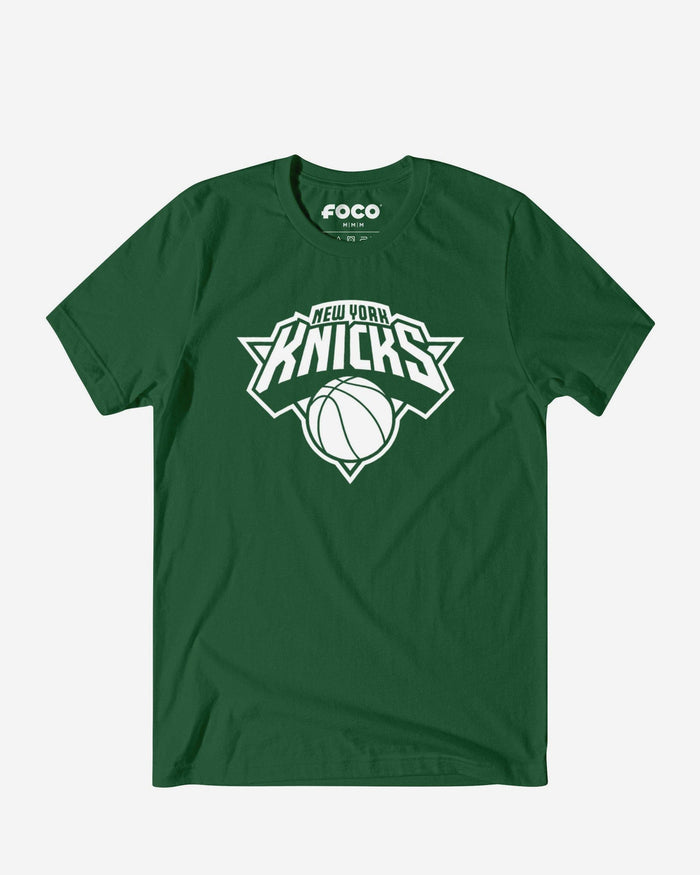 New York Knicks White Logo T-Shirt FOCO S - FOCO.com