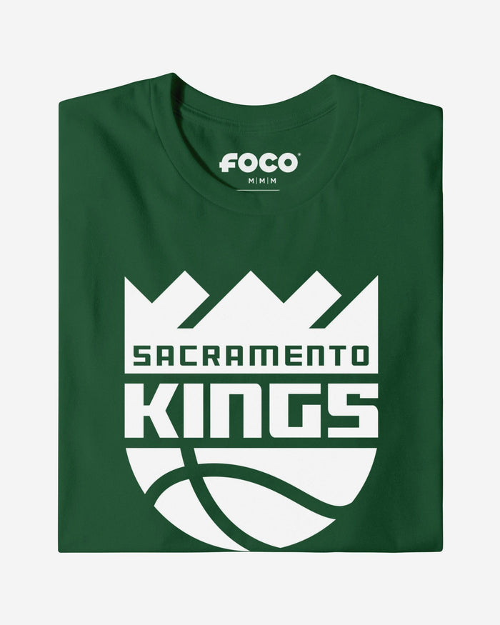 Sacramento Kings White Logo T-Shirt FOCO S - FOCO.com