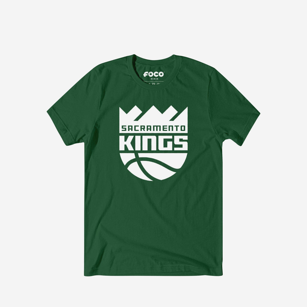 Sacramento Kings White Logo T-Shirt FOCO S - FOCO.com