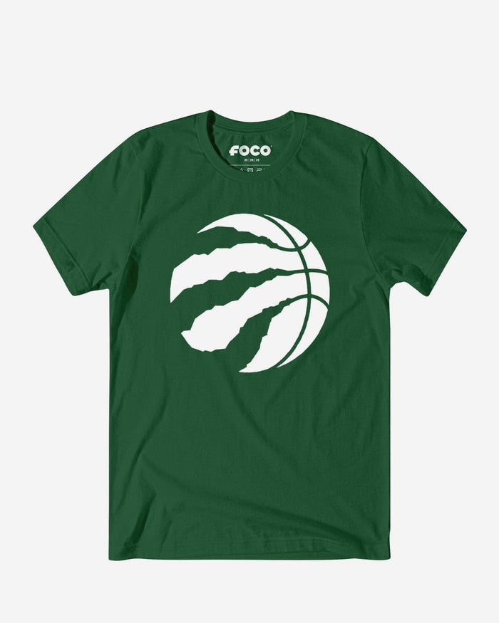 Toronto Raptors White Logo T-Shirt FOCO S - FOCO.com
