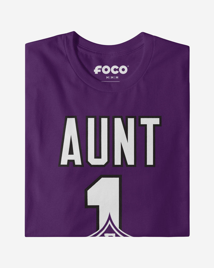 Furman Paladins Number 1 Aunt T-Shirt FOCO - FOCO.com