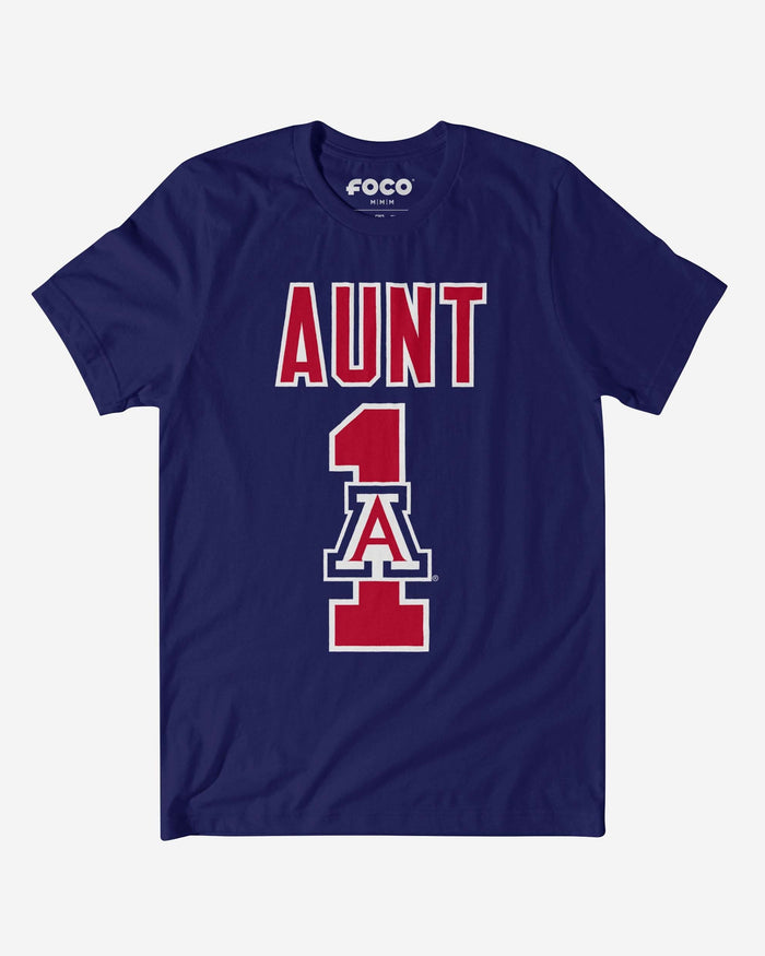 Arizona Wildcats Number 1 Aunt T-Shirt FOCO S - FOCO.com