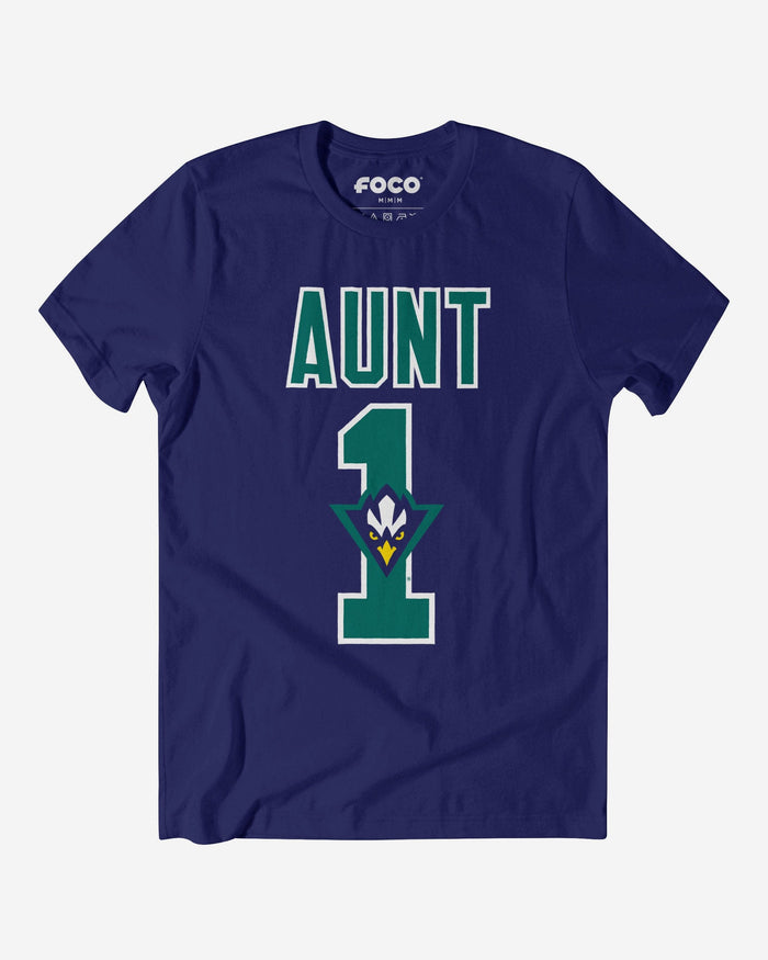 UNC Wilmington Seahawks Number 1 Aunt T-Shirt FOCO S - FOCO.com