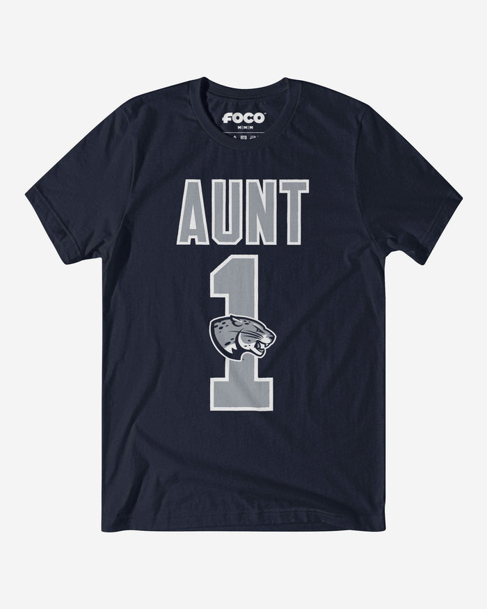 Augusta Jaguars Number 1 Aunt T-Shirt FOCO S - FOCO.com