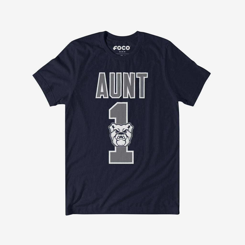 Butler Bulldogs Number 1 Aunt T-Shirt FOCO S - FOCO.com