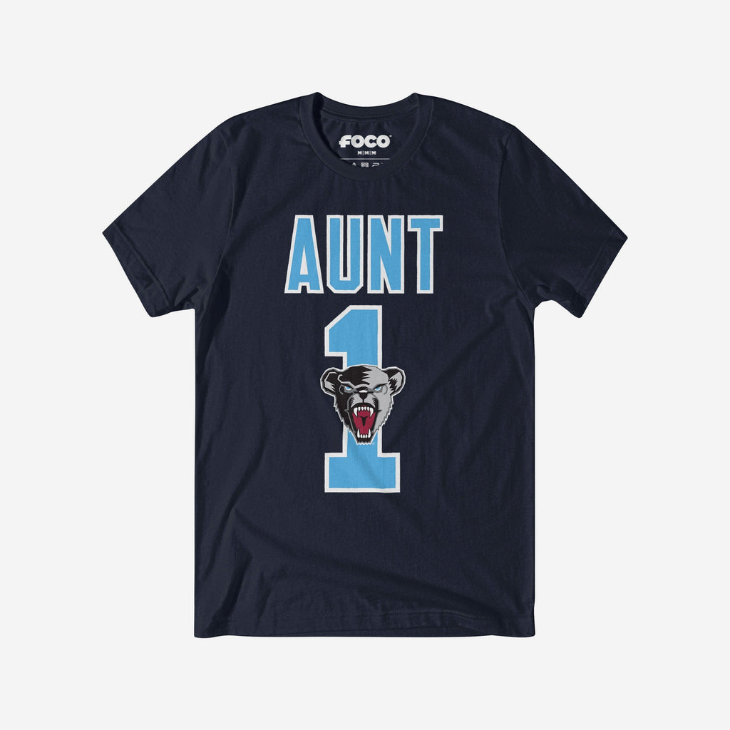 Maine Black Bears Number 1 Aunt T-Shirt FOCO S - FOCO.com