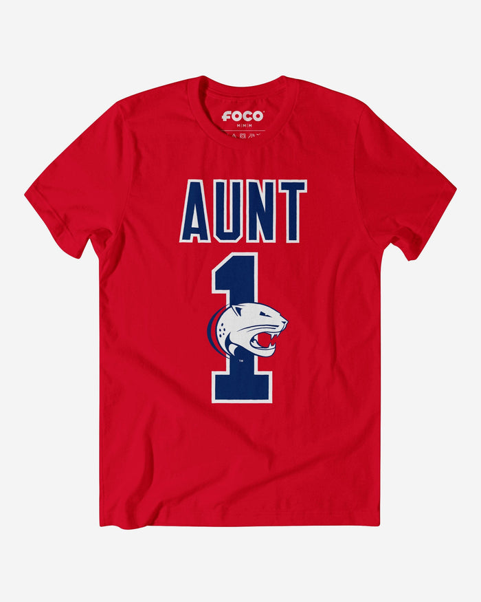 South Alabama Jaguars Number 1 Aunt T-Shirt FOCO S - FOCO.com