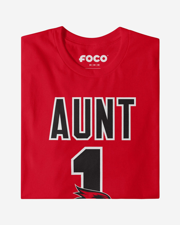 Southeast Missouri State Redhawks Number 1 Aunt T-Shirt FOCO - FOCO.com