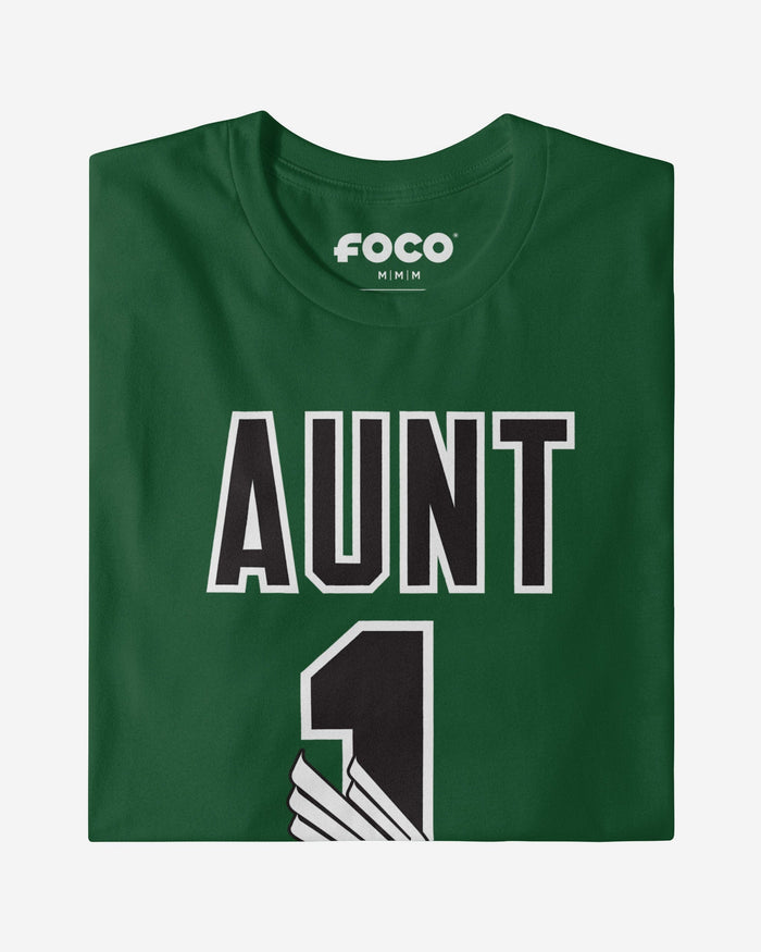 North Texas Mean Green Number 1 Aunt T-Shirt FOCO - FOCO.com