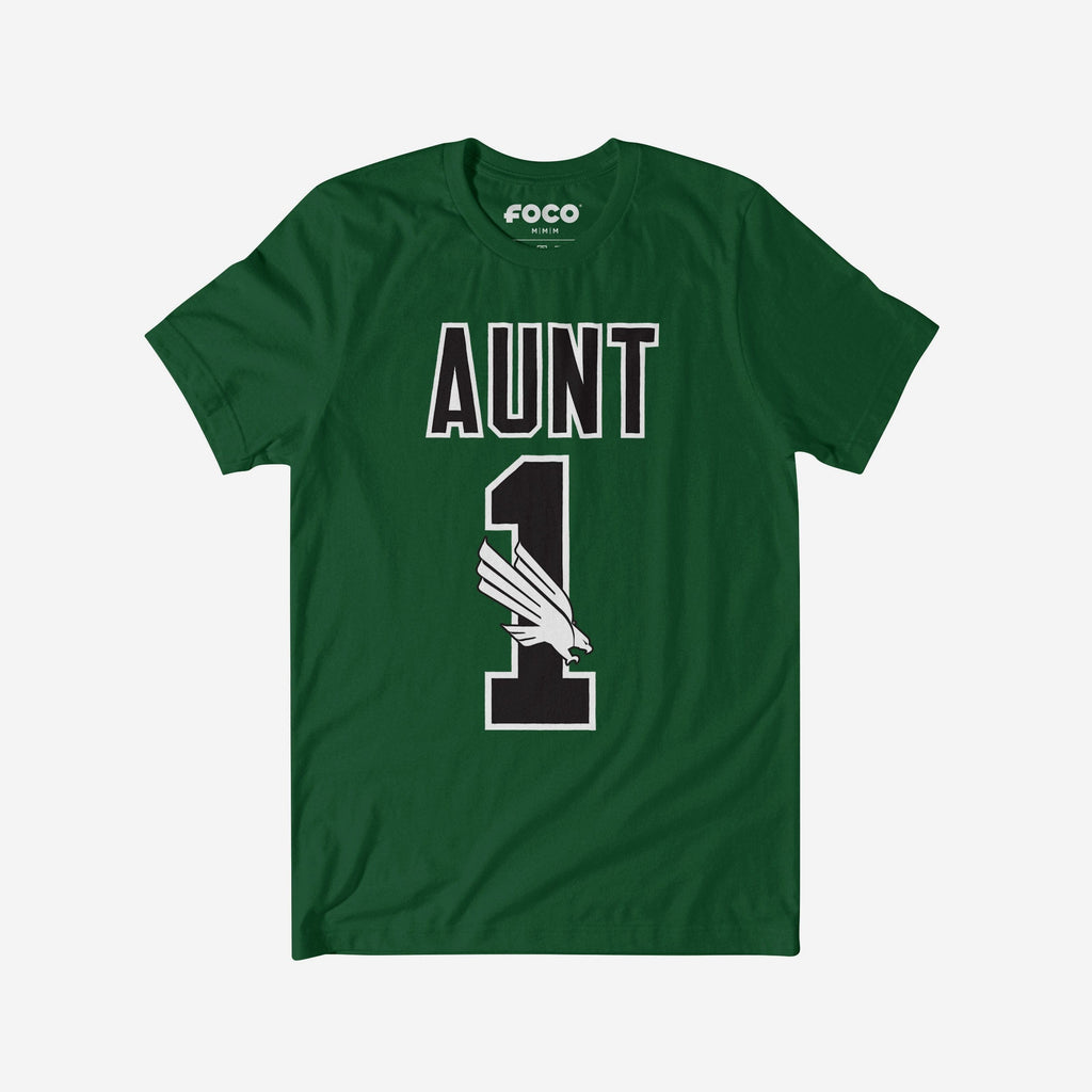 North Texas Mean Green Number 1 Aunt T-Shirt FOCO S - FOCO.com